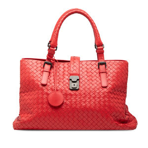 Pre-Loved Bottega Veneta Medium Nappa Intrecciato Roma Tote